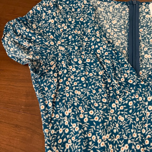 Princess Polly Blue Floral Swing Dress - Picture 4 of 4